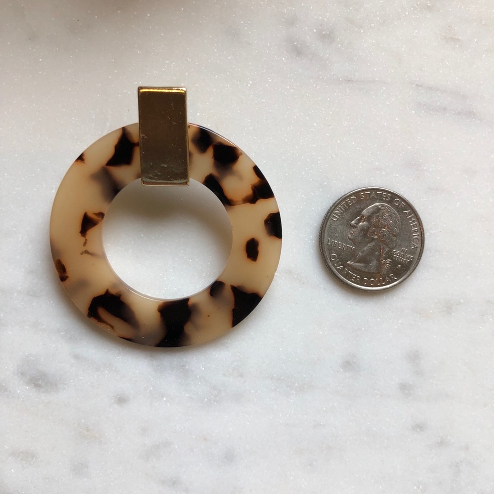 NWOT! The Camilla Resin Hoop Earring - Picture 7 of 8